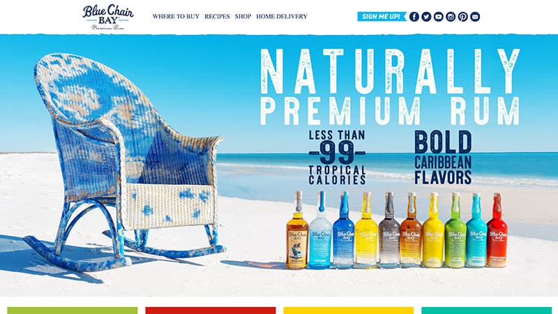 Blue Chair Bay Rum Finder
